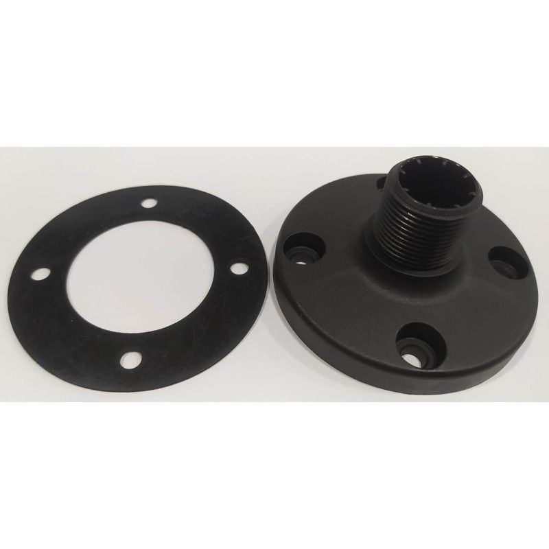 80010 SOPORTE PIE PARA TUBO (balizas) Ø70mm (ext.)