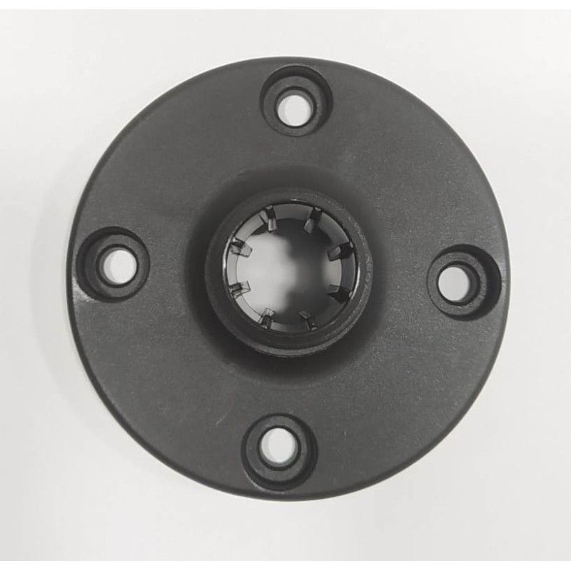 80010 SOPORTE PIE PARA TUBO (balizas) Ø70mm (ext.)