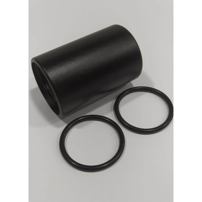 80025 TUBO ALUMINIO NEGRO 38mm (balizas)