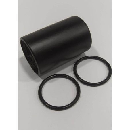 80025 TUBO ALUMINIO NEGRO 38mm (balizas)