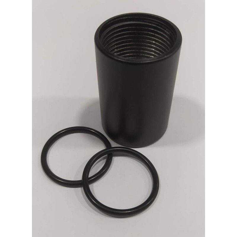 80025 TUBO ALUMINIO NEGRO 38mm (balizas)