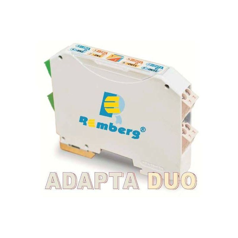 AdaptaDUO Adaptador opto-aislado de 2 canales digitales