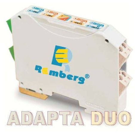 AdaptaDUO Adaptador opto-aislado de 2 canales digitales