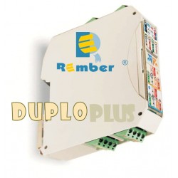 DUPLOPlus Duplicador - aislador de señal 0-4...20mA / 0...10V. Alimentación 24/230VUC