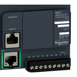 TM221CE16T PLC compacto M221 09ED - 2EA / 07S PNP Ethernet 24VDC