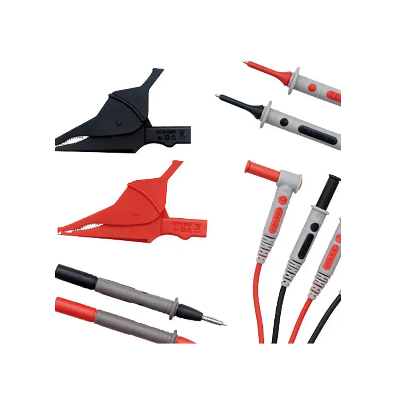 P01295459Z KIT ELECTRICISTA (4 Puntas + 2 Cocos + 2 Cables) CAT IV 1000V