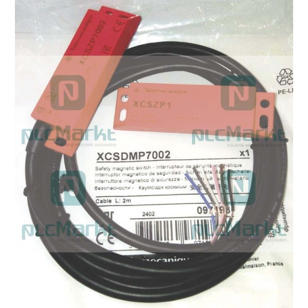 XCSDMP7002 Interruptor magnético codificado 2NC+1NA