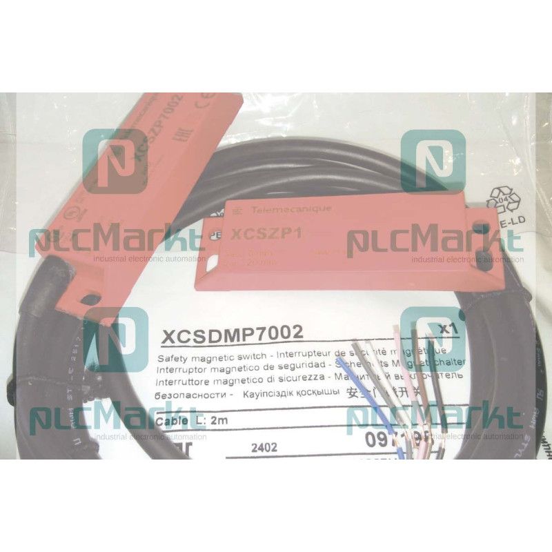 XCSDMP7002 Interruptor magnético codificado 2NC+1NA