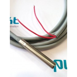 PTCCable Sonda PTC inoxidable, para temperatura -50º...+80ºC con cable PVC de 1,5 m