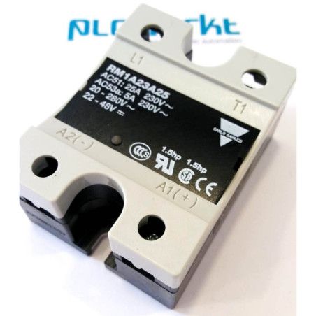 RM1A23A25 SSR Relé estático tipo pastilla 25A AC/AC