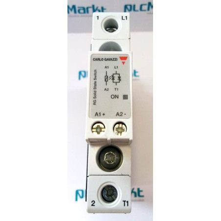 RGC1A23D30KKE SSR Relé estático a carril DIN con disipador 30A DC/AC