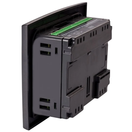 JZ20-J-R31 JAZZ Micro OPLC 16 ED + 2 EA + 2 E duales/11 SD a relé + HMI 2 líneas de texto 24VDC - Puerto USB - IP66
