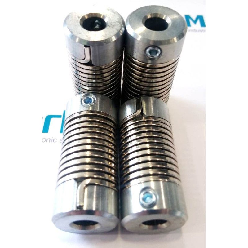 AFKZS163566 Acoplamiento metálico tipo muelle para encoder. Para ejes 6-6mm