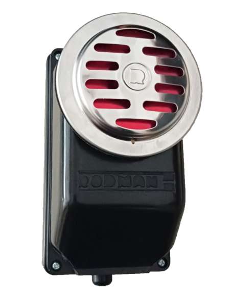 RS67C1 AVISADOR CLAXON MURAL SONIDO CONTINUO 230VCA IP54