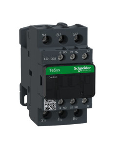 LC1D38B7 Contactor 3 polos 38A. Tensión de bobina 24VAC
