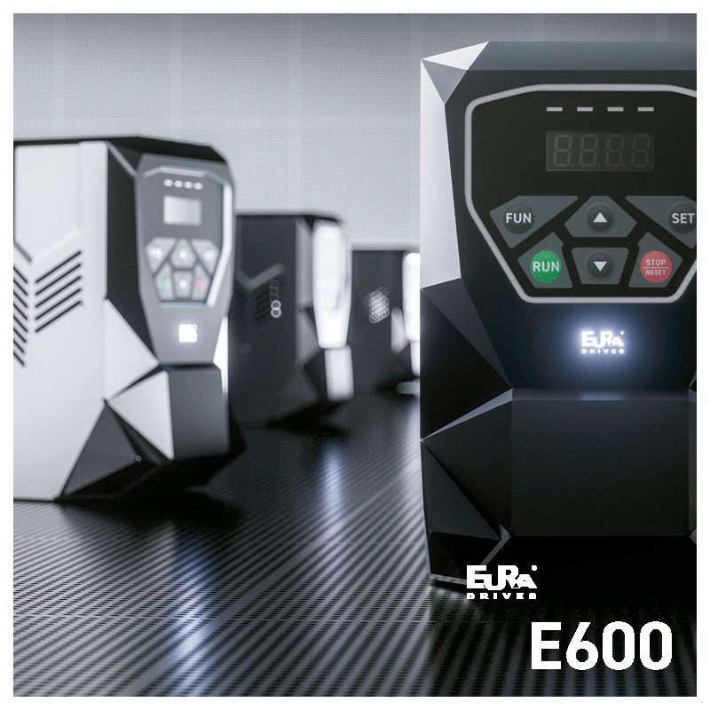 E600-0007T3Q1U1F2A VARIADOR 0,75KW/1HP 3x400V Carga NORMAL