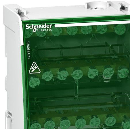 LGY410028 REPARTIDOR MODULAR 4P, 7-CONX. 100A (28 conex.)